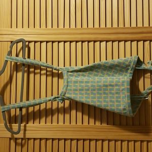 Zara knit backless halter top